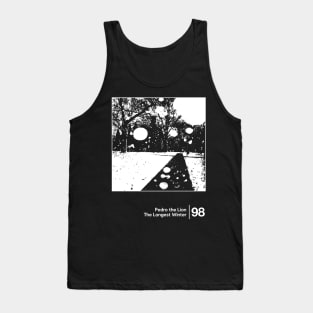 Pedro The Lion - The Longest Winter / Minimal Style Graphic Artwork Design Tank Top